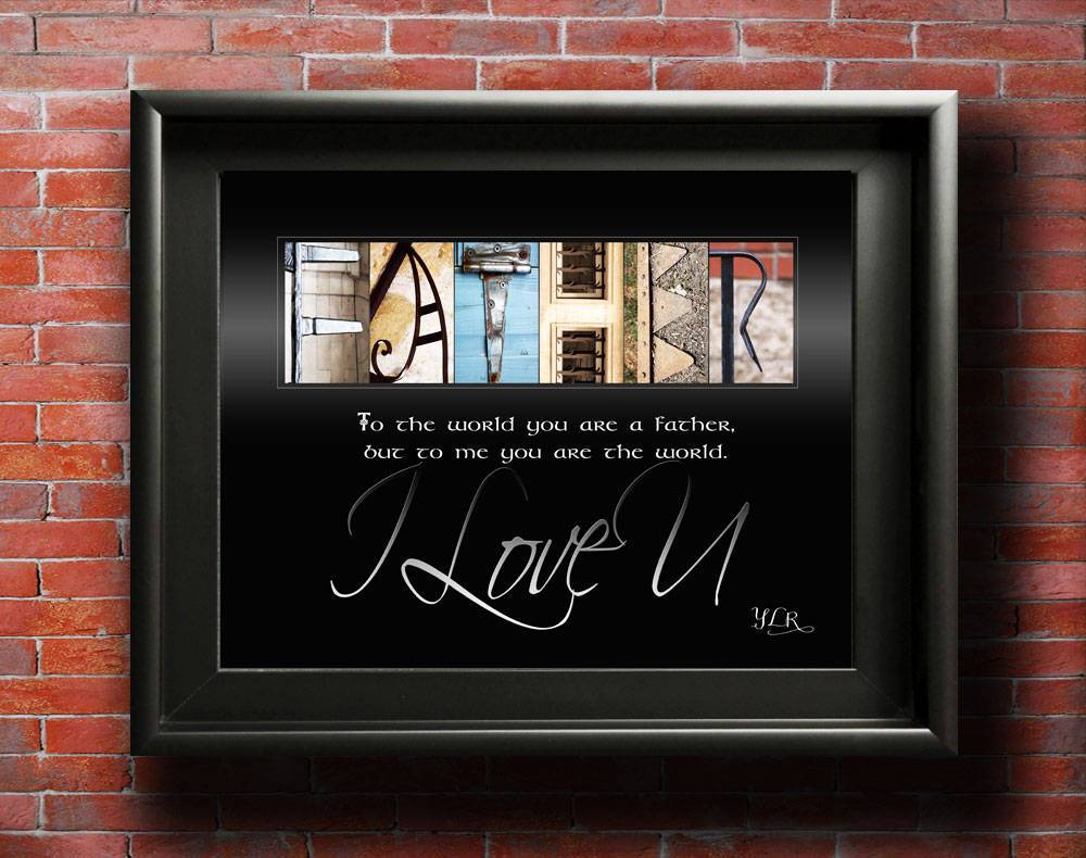 Custom Father Gifts Quote