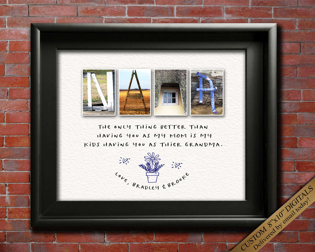 Custom Gift for Nana Grandma