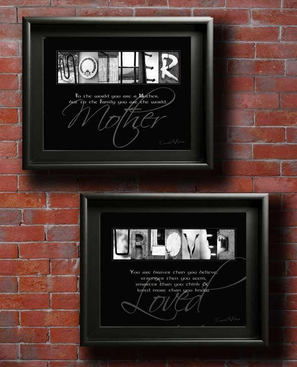 Custom Wall Art Mother Quote digital print