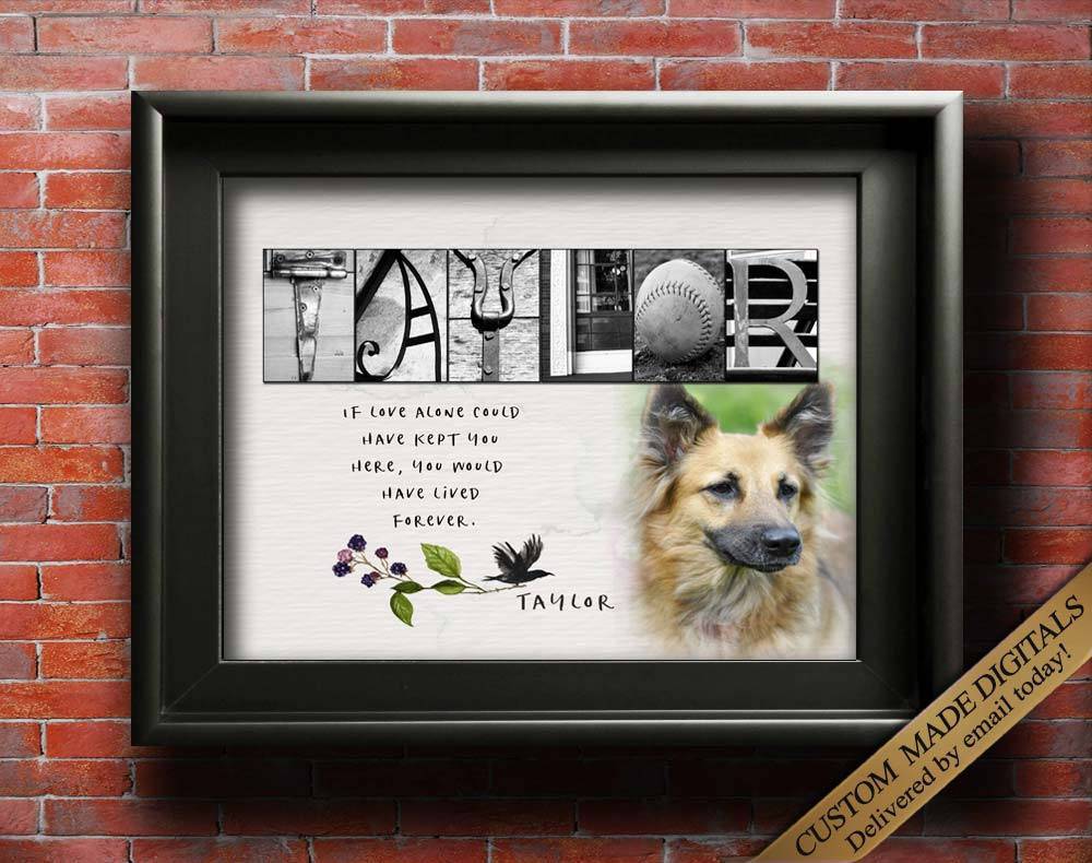Dog photography & quote gift
