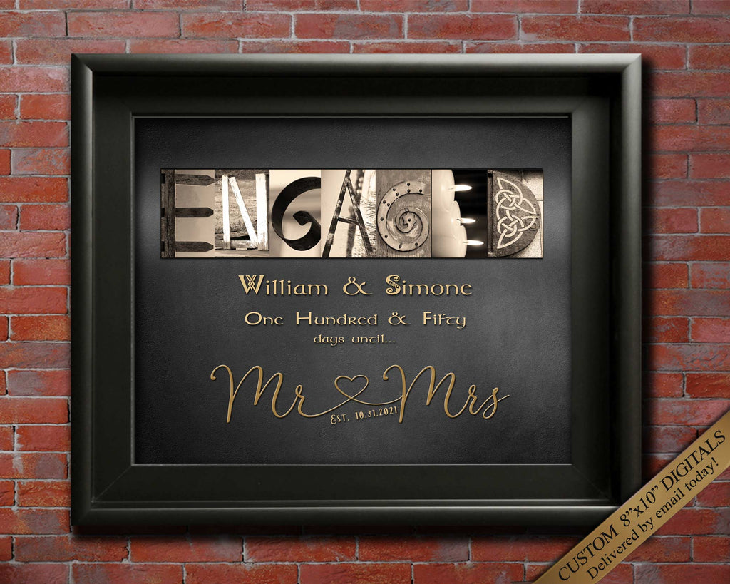 Gift for Engagement  couple 