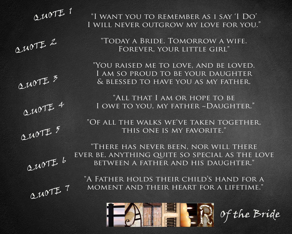 father of bride quotes