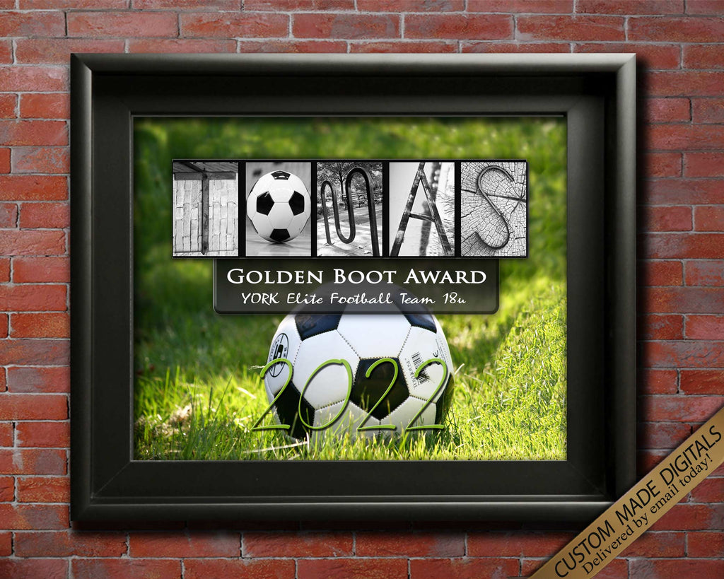 Soccer Player Award End Of Season Gift