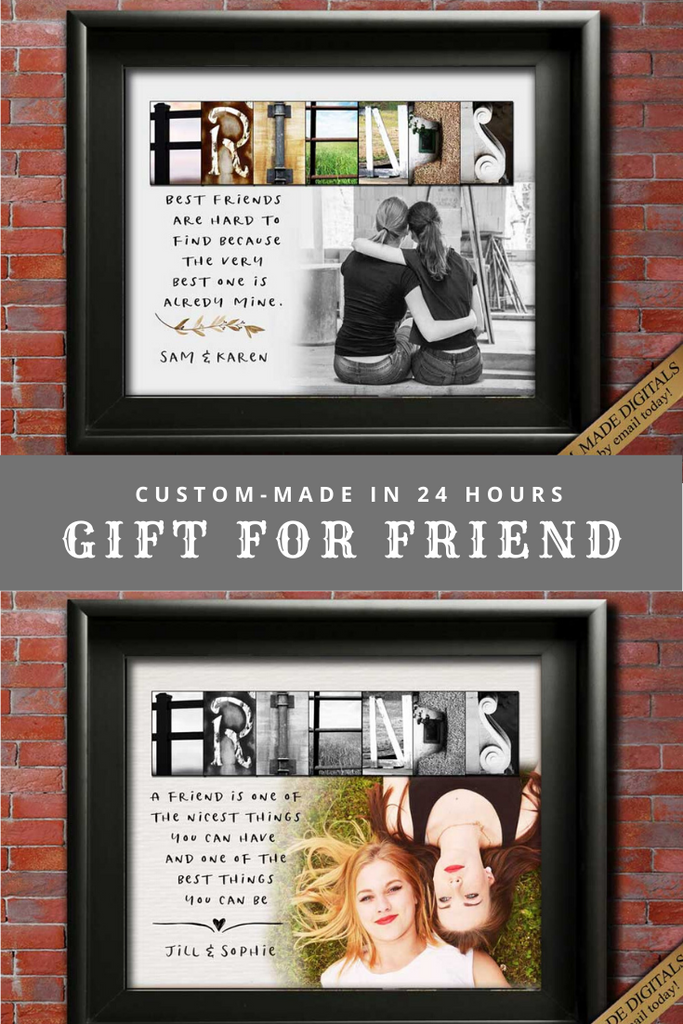 Personalized Friends Gift Birthday Christmas
