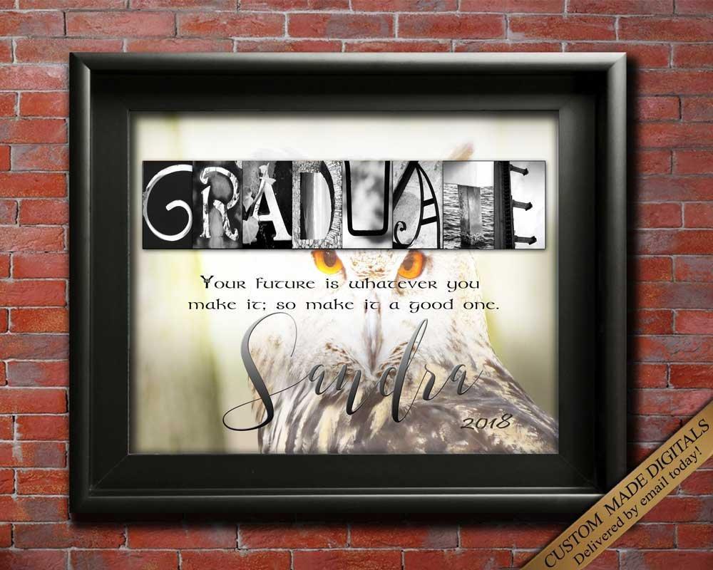 Gift for Graduation customized print