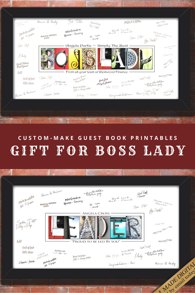 Gift for Boss lady for boss's day Christmas leaving