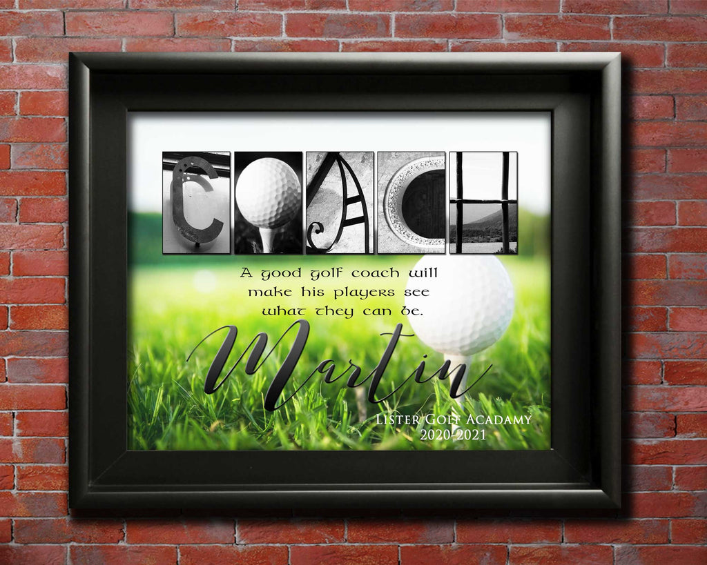 Golf Coach Gift
