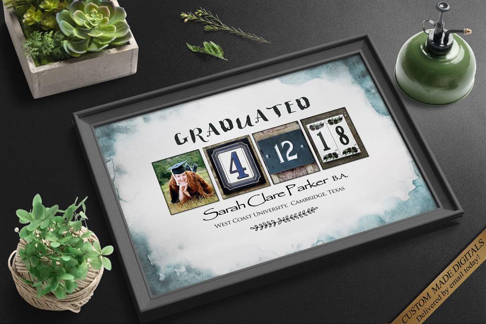 Graduation Wall Decor Photo Gift 