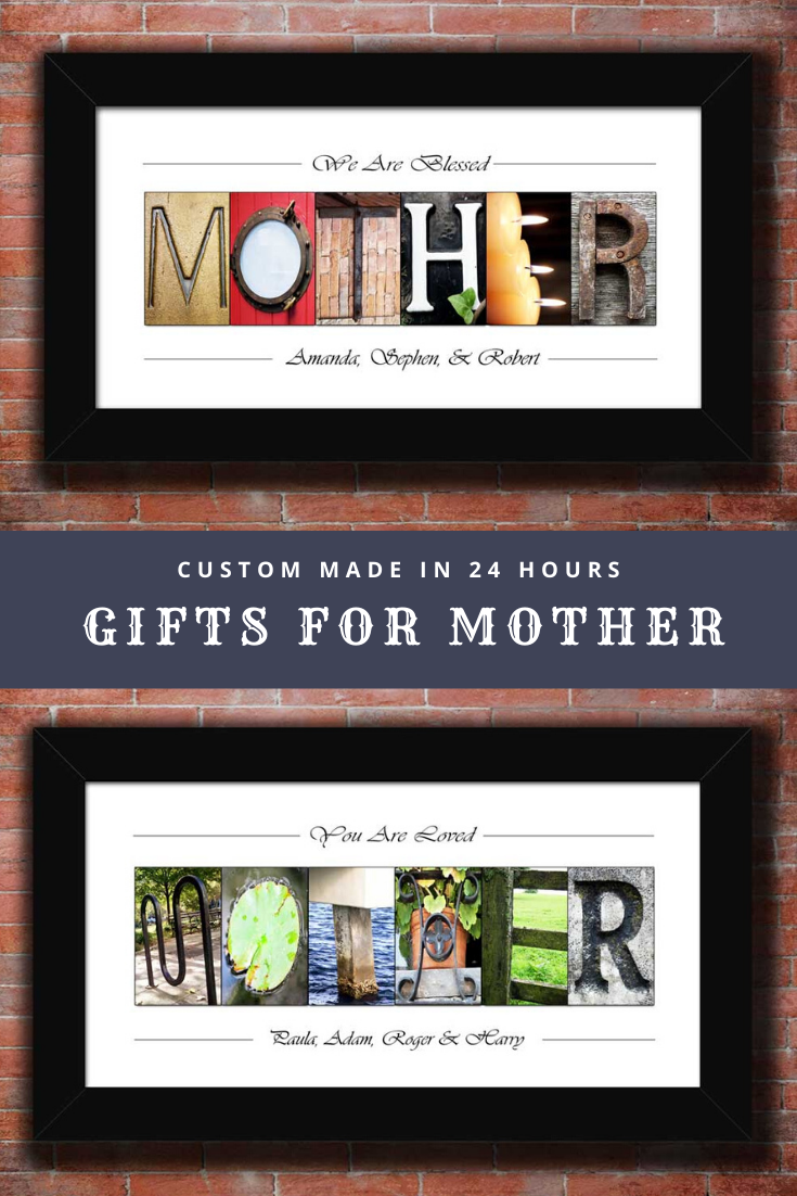 Personalized Mother Daughter Gift for Mom Mothers Day Gift From