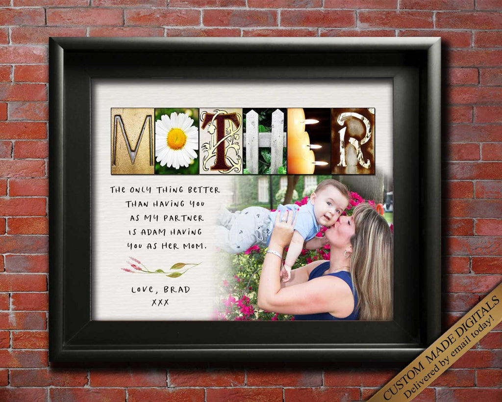 Mother photo gift for Christmas