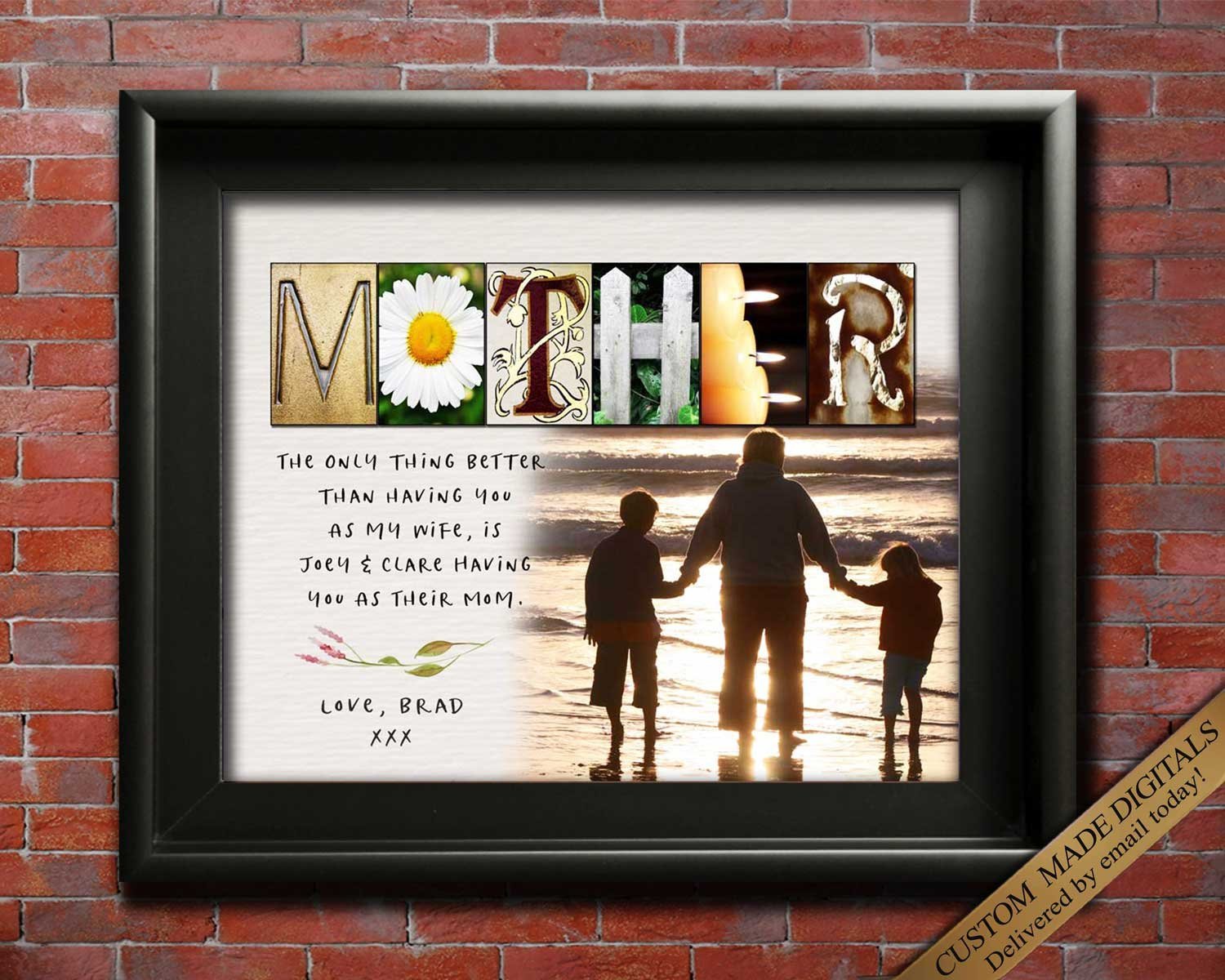 Gift for Mom and Son, Mom Gifts from Son, New Mom Gift from