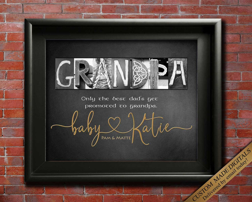 Only the best dad's get promoted Grandpa gift