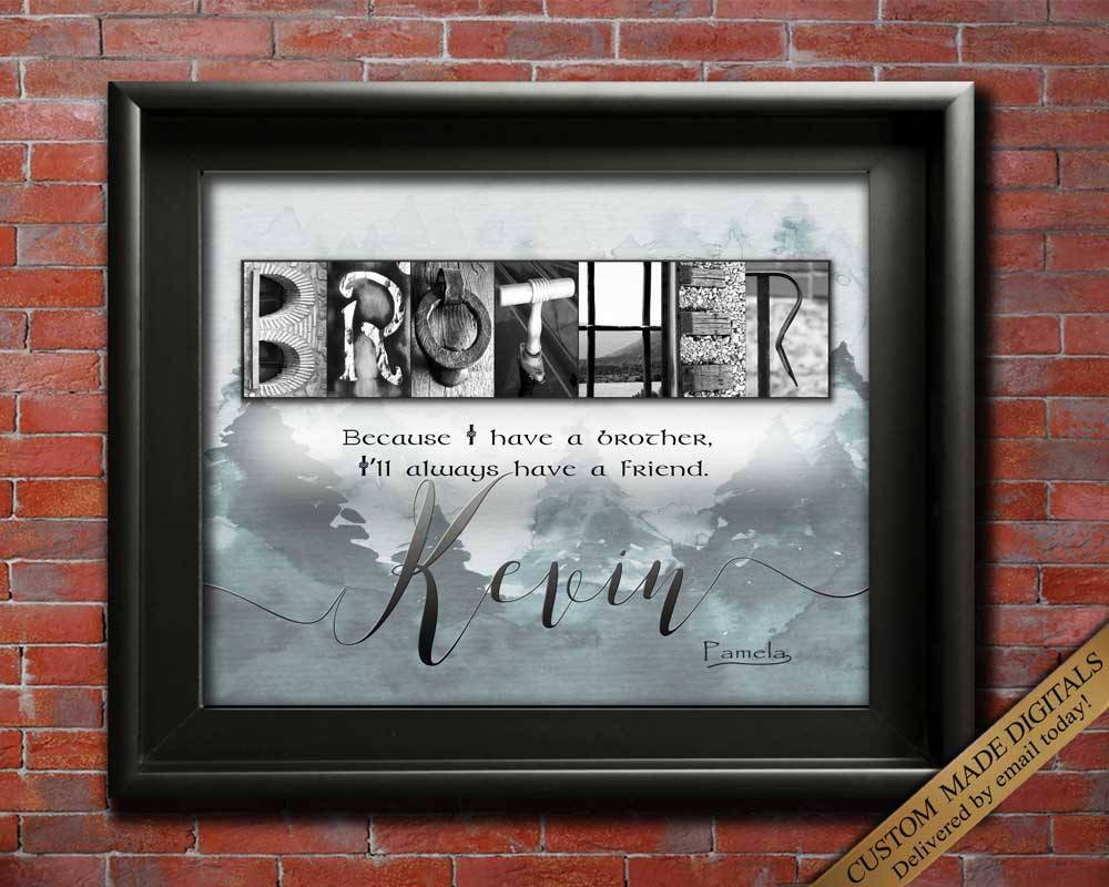 Personalized Brother Gift for Christmas