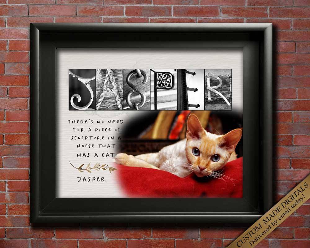 Personalized Cat Lover Gift for Christmas