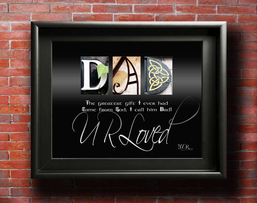 Personalized Dad present, the greatest gift