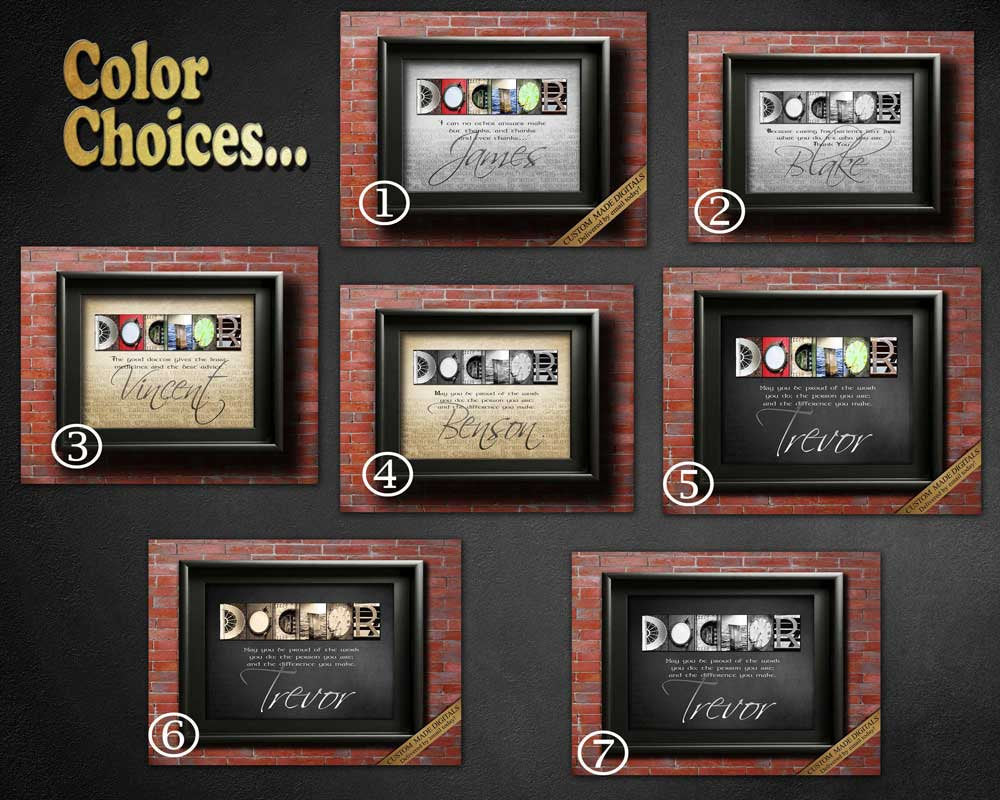 Doctor Quote Letter art Gifts