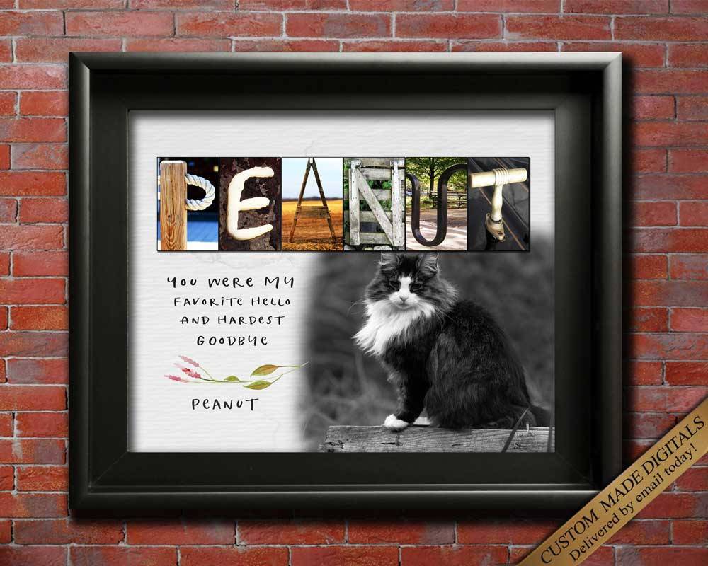 Personalized Gift for Cat Loss Gift