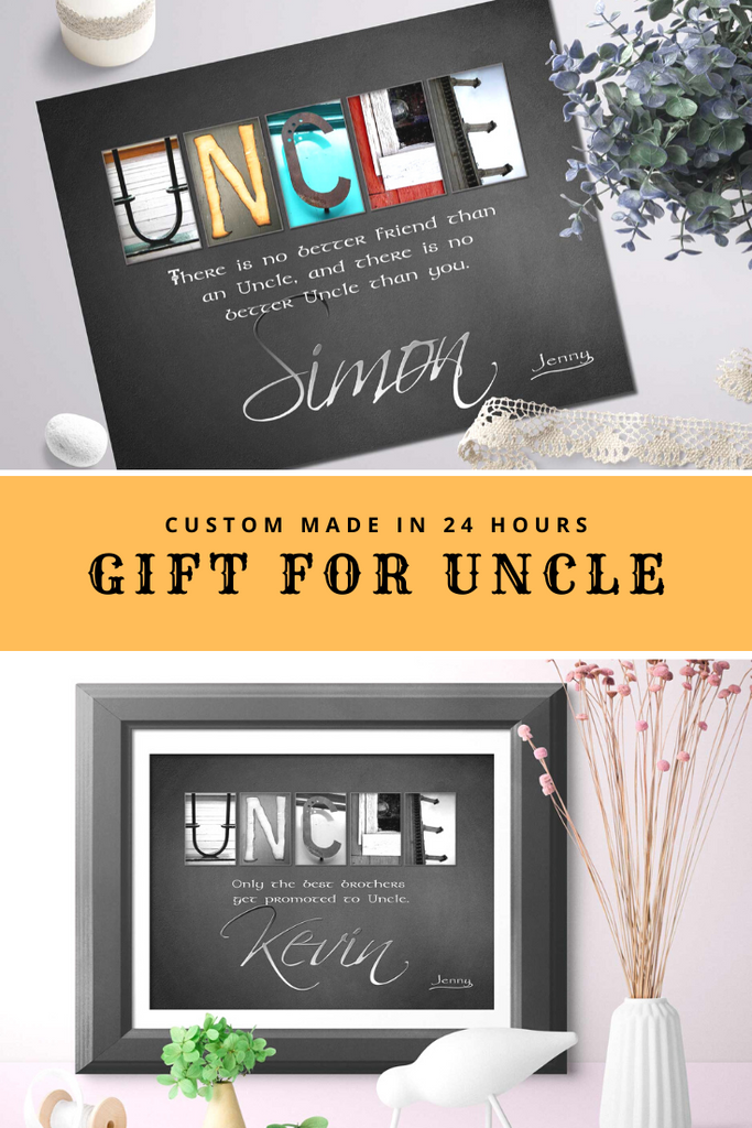 Personalized Gift for New Uncle Promoted