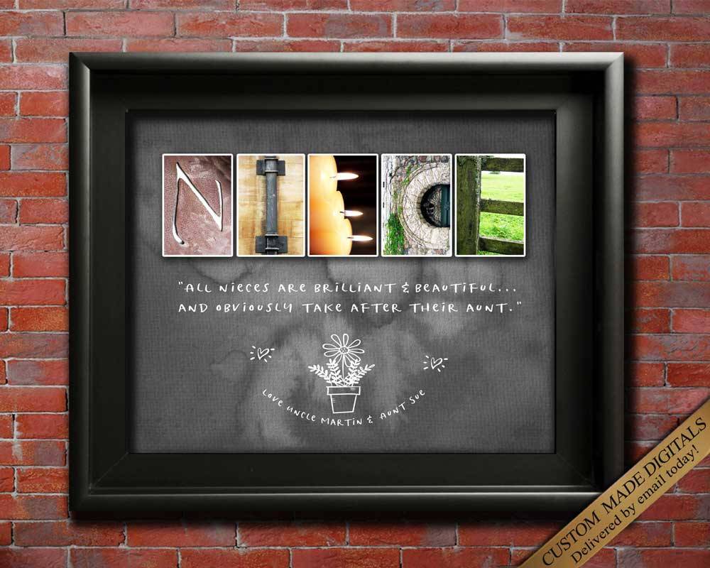 Personalized Gift for Niece