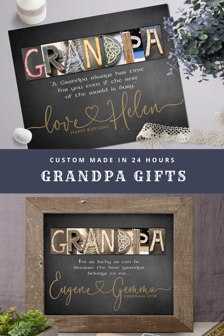 Grandfather gift Grandpa Gift for Grandpa Great Grandparents
