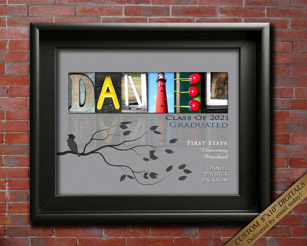 Personalized Graduation Gift Printable for boy