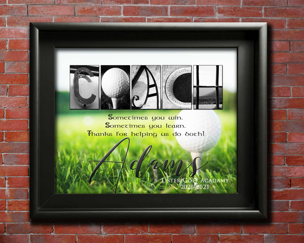 Golf Coach Gift