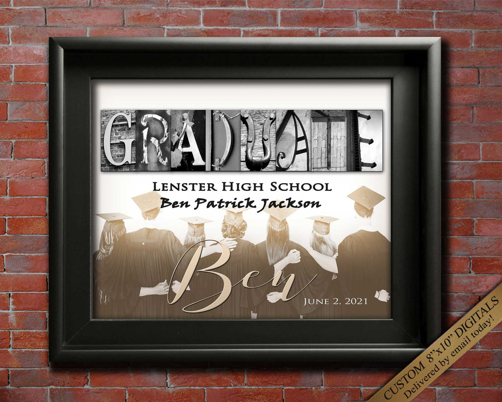 Wall Art Graduate Gifts Personalized