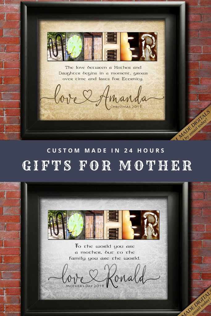 Wall Art Mother quote gift ideas