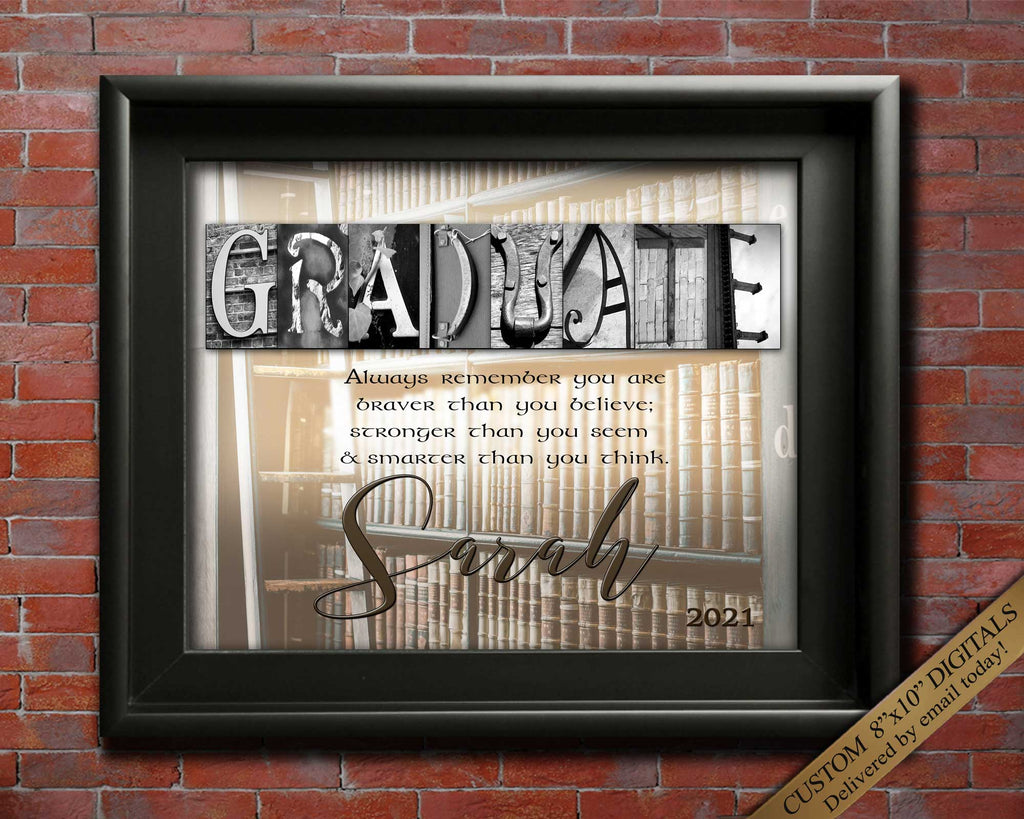 Wall Décor Graduate Gift always remember you are