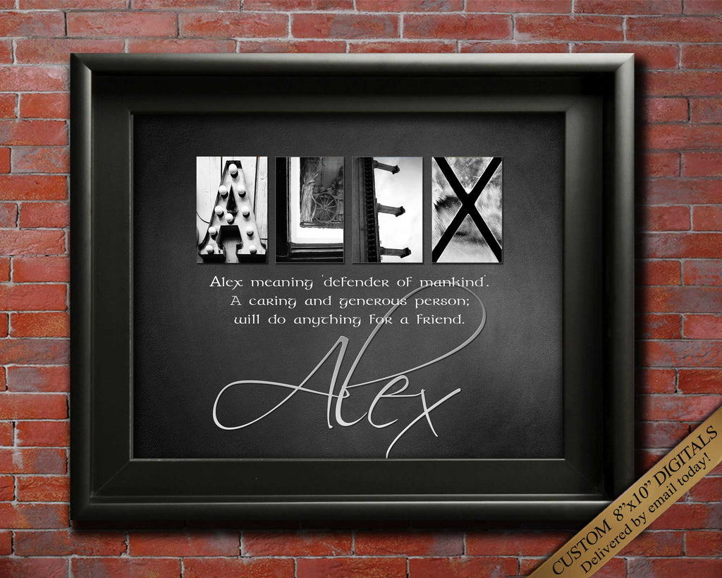 Alex name gift for him