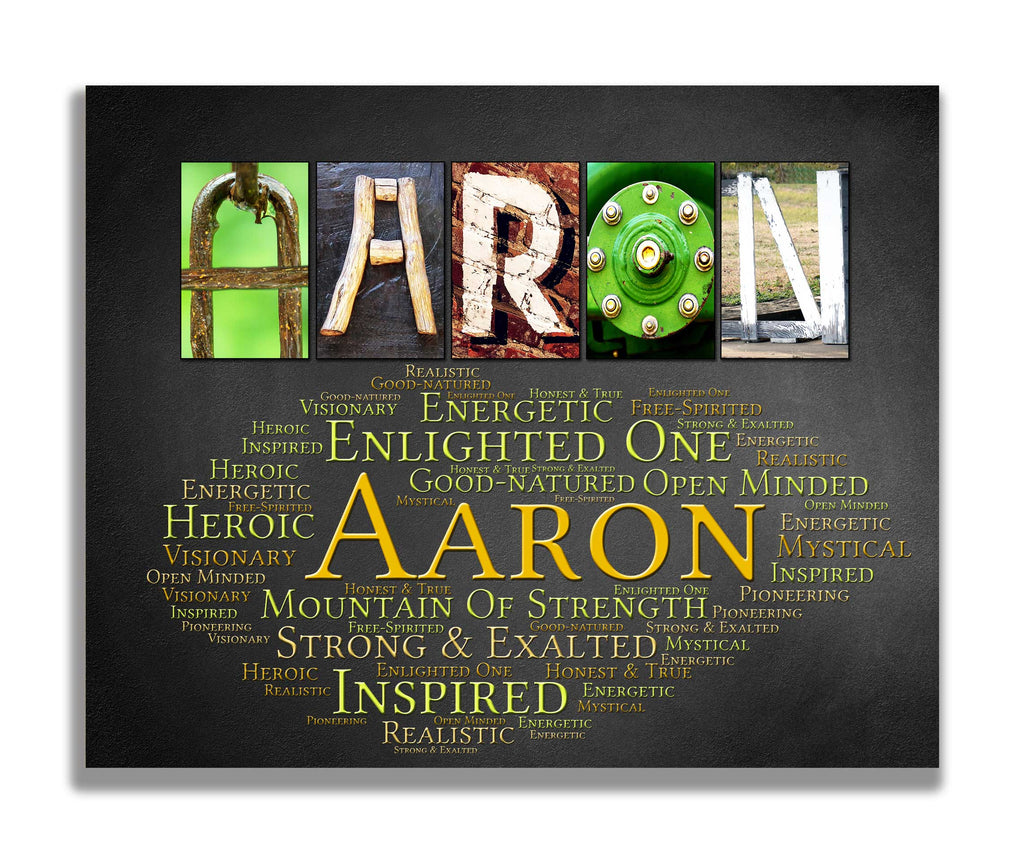 Aaron Name Art Printable