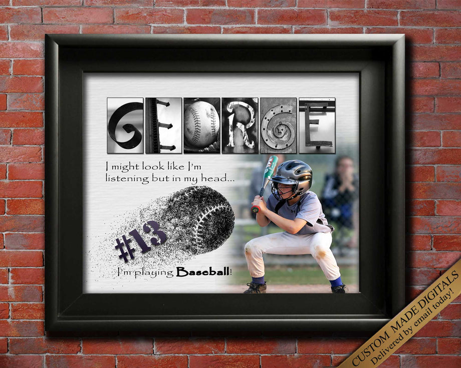 Baseball Player Personalized Team Mom Gifts Personalized Name