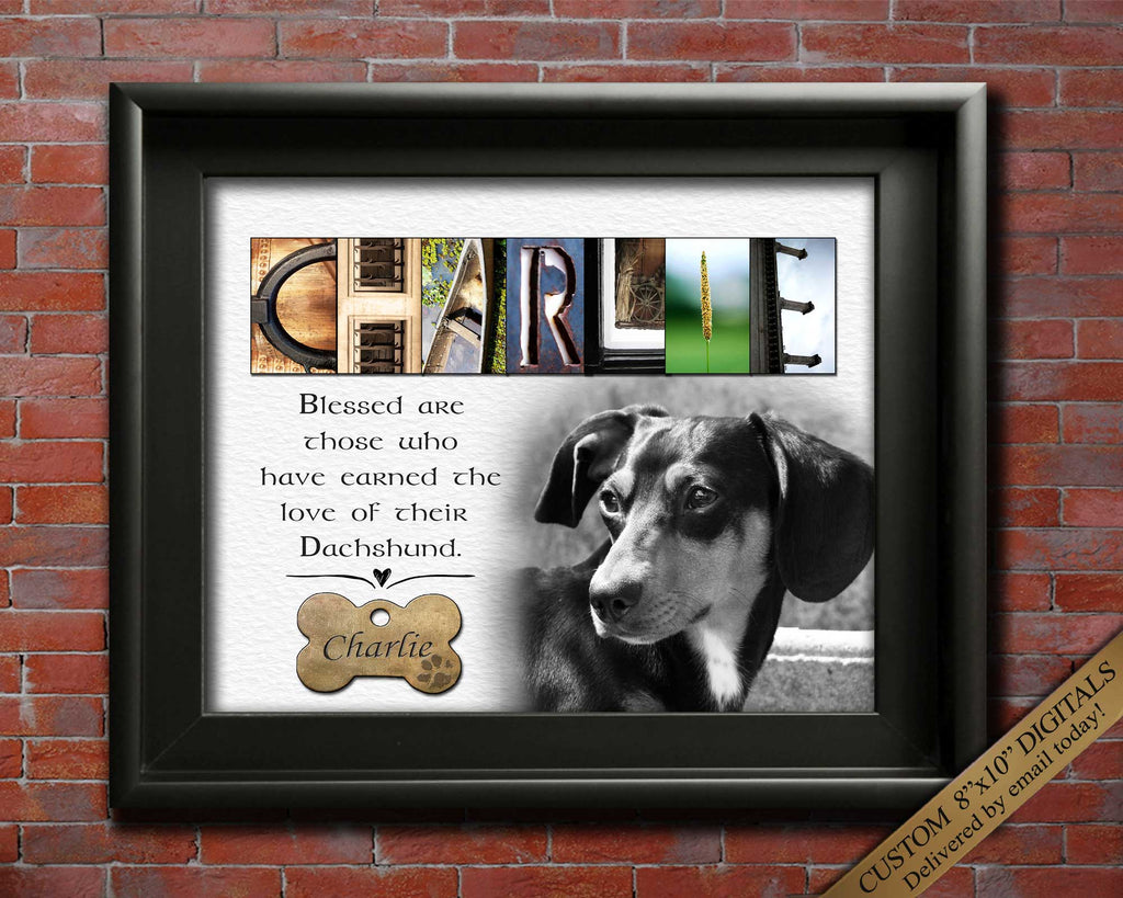 custom dachshund dog gift
