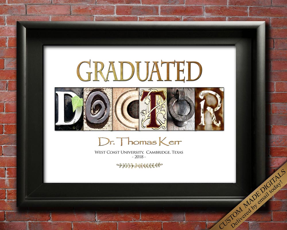 Custom Doctor Gift for Graduation