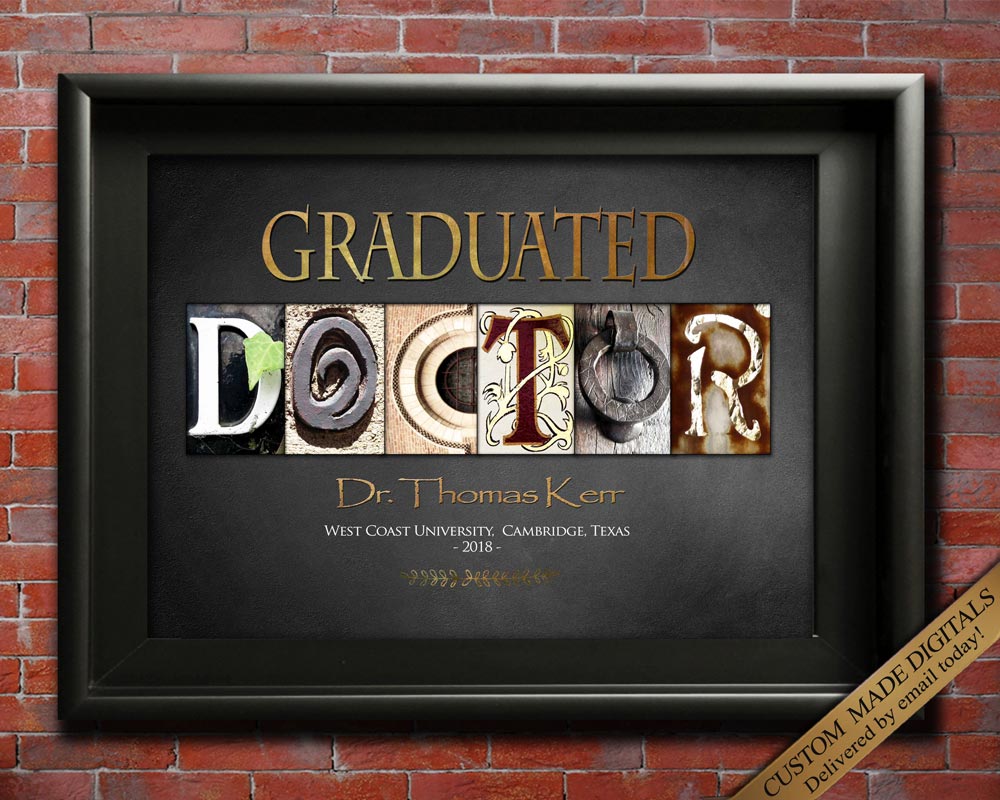 Custom Doctor Gift for Graduation