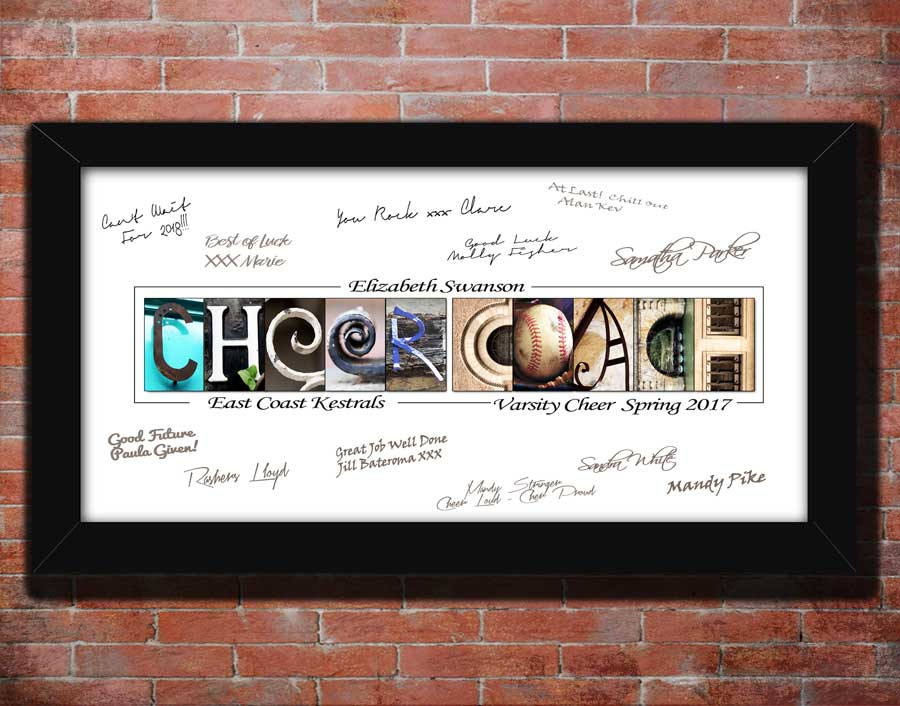 Cheer Coach Gift Personalized