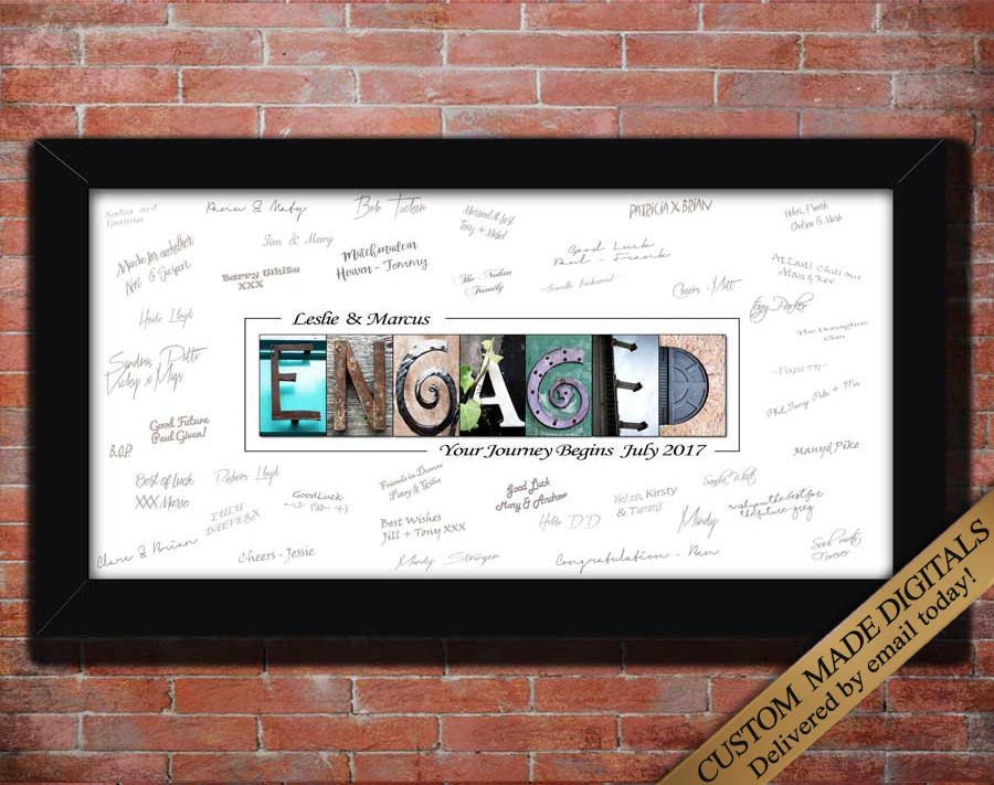 Engagement Guest Book