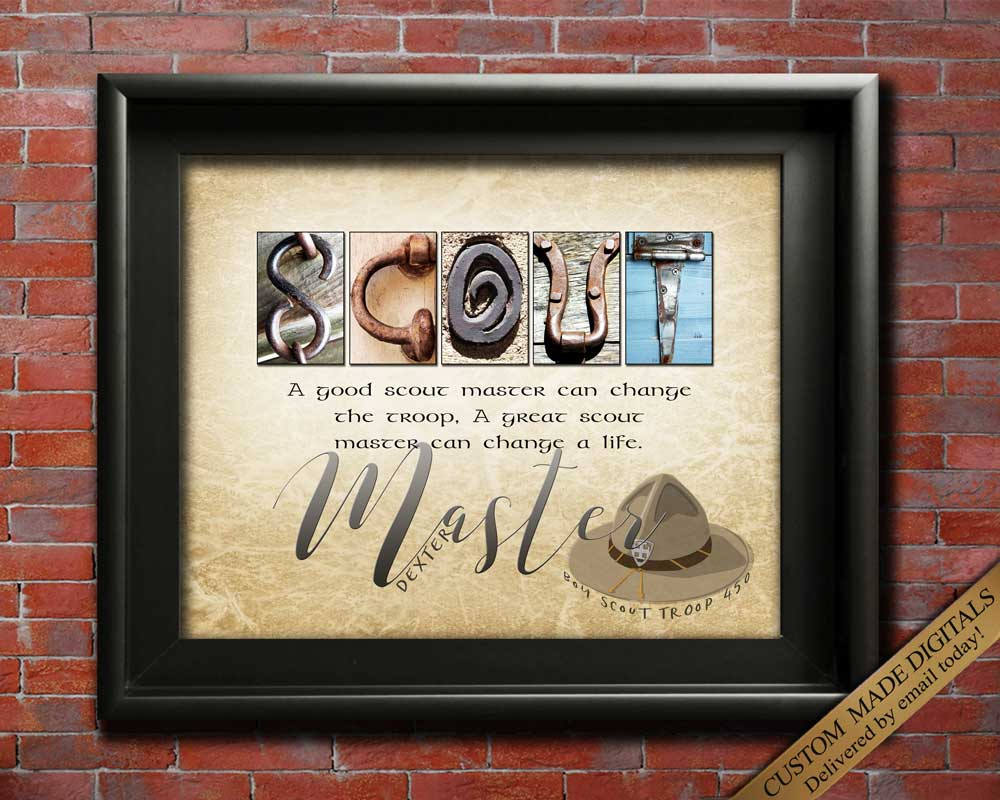 Scout Master Thank You Gift