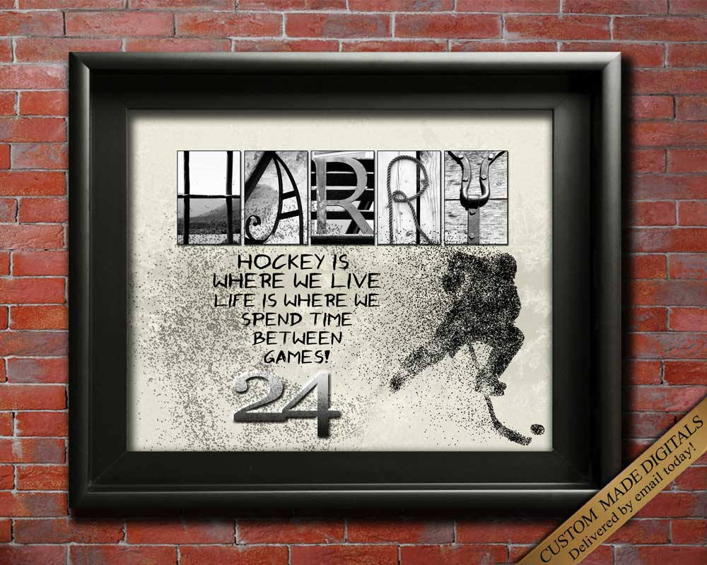 Hockey Player Gift