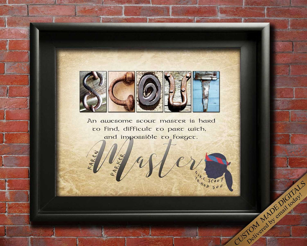 Scout Master Gift Appreciation Printable
