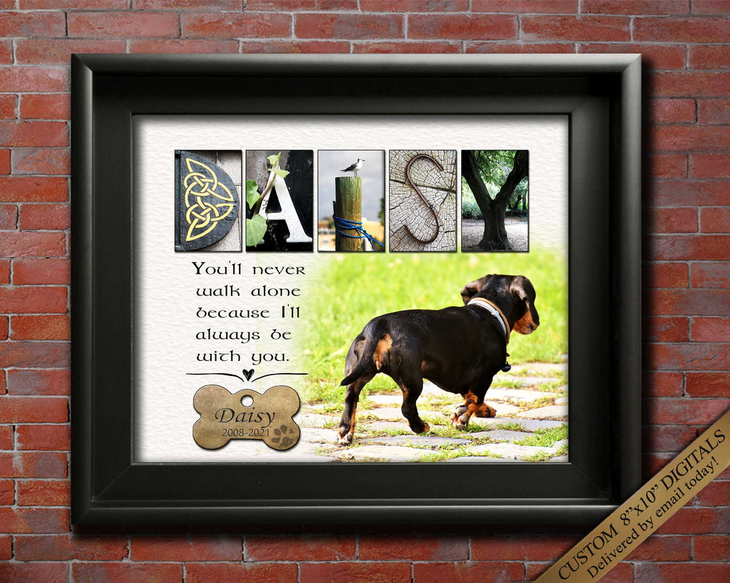 memorial dachshund dog gift