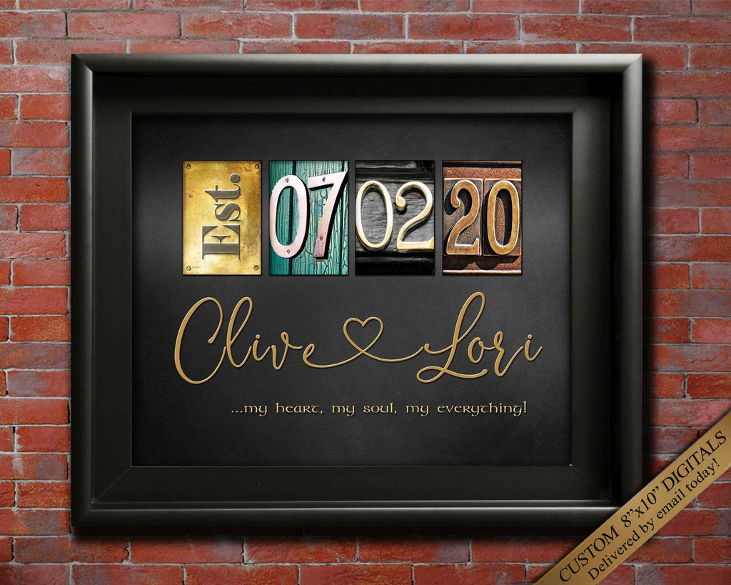 Custom Anniversary quote Gift