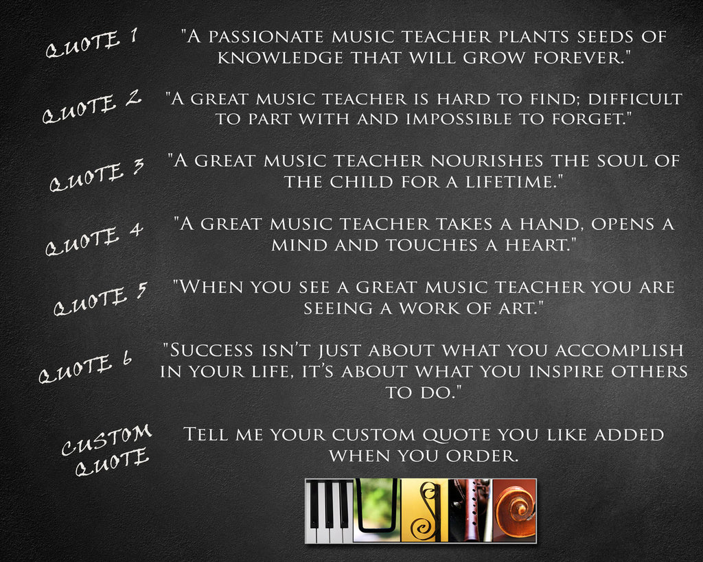 Music Teacher Quotes