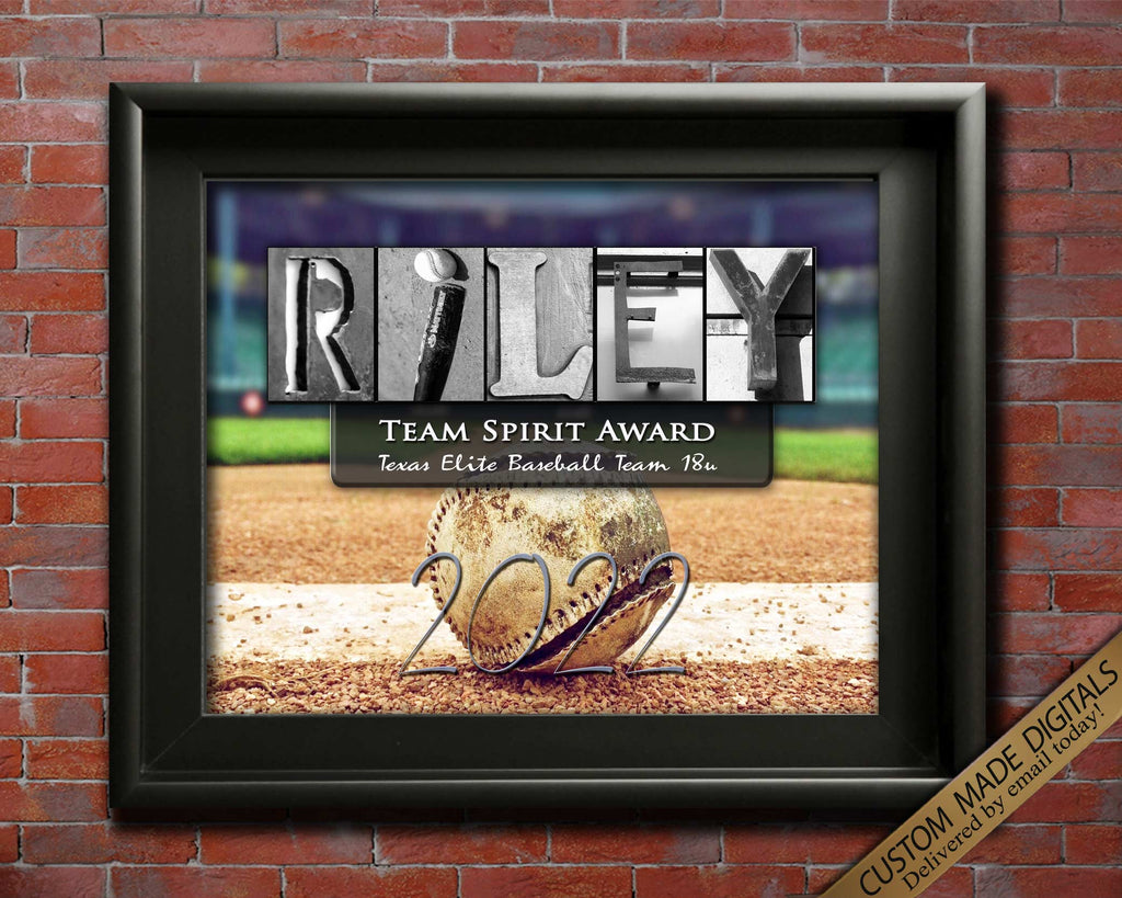 Personalized Baseball Player Awards End Of Season