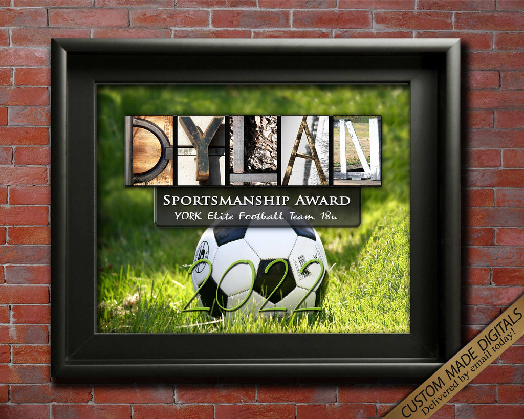 Football Player Award End Of Season Certificate