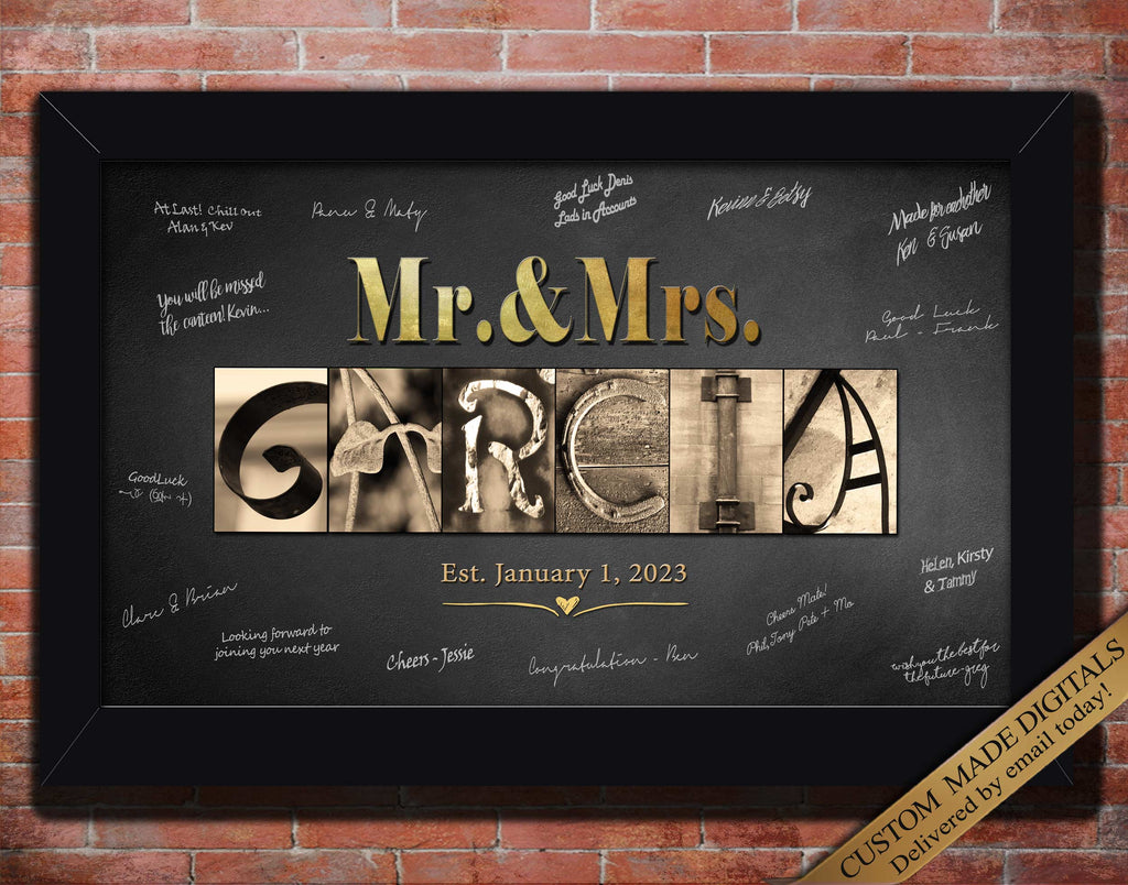 Wedding Guest Book Sign